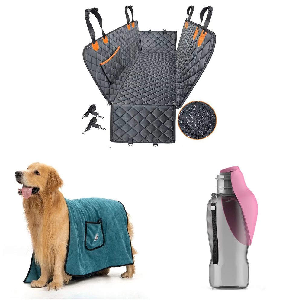 The Road Trip Kit: hammock, towel and bottle